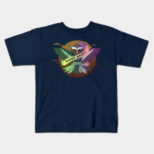 Night Spirit Owl Kids T-Shirt